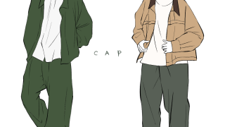 男性ファッションイラスト イラストレーター 佐野アスカ